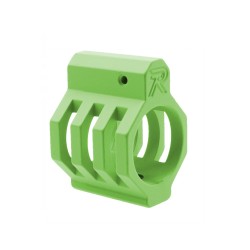 .750 Low Profile Steel Gas Block Caged with Roll Pins & Wrench -Cerakote Zombie Green (MADE IN USA)